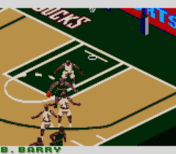 NBA 3 on 3 Featuring Kobe Bryant GBC Screenshot Screenshot 2