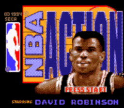 NBA Action Gamegear Screenshot Screenshot 1
