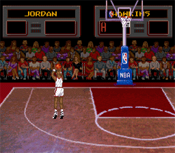 NBA All-Star Challenge SNES Screenshot 2