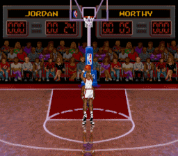NBA All-Star Challenge SNES Screenshot 3