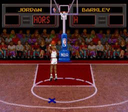 NBA All-Star Challenge SNES Screenshot 4