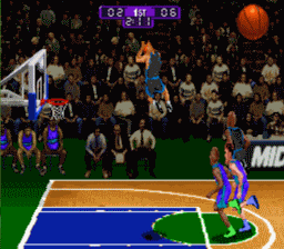 NBA Hang Time SNES