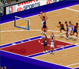 NBA Live 96 SNES Screenshot 4