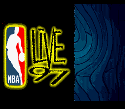 NBA Live 97 Genesis Screenshot Screenshot 1