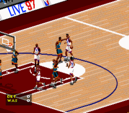 NBA Live 97 screen shot 4 4