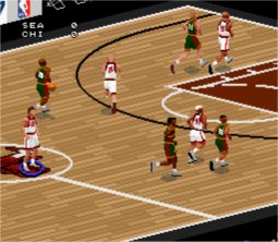 NBA Live 97 SNES Screenshot 2