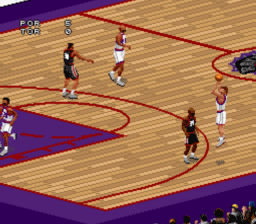 NBA Live 98 SNES Screenshot 4