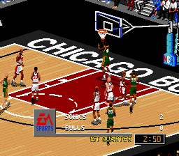 NBA Live 98 screen shot 2 2