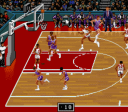 NBA Showdown SNES Screenshot 4