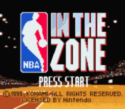 NBA in the Zone screen shot 1 1