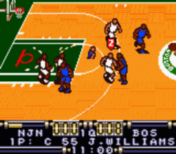 NBA in the Zone GBC Screenshot 3