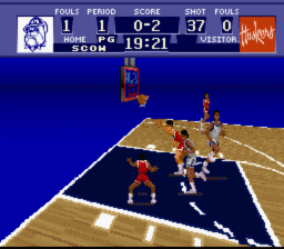 NCAA Basketball SNES Screenshot 4