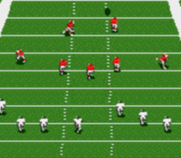 NFL 95 Gamegear Screenshot Screenshot 2