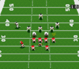NFL 95 Gamegear Screenshot Screenshot 3