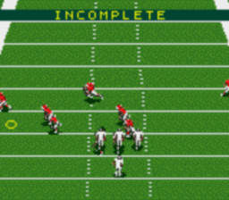 NFL 95 Gamegear Screenshot Screenshot 4