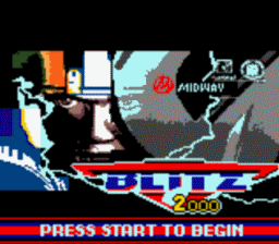 NFL Blitz 2000 screen shot 1 1