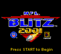 NFL Blitz 2001 screen shot 1 1