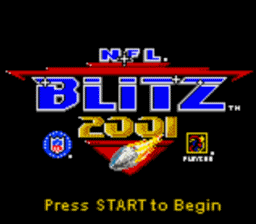 NFL Blitz 2001 Gameboy/Gameboy Color Screenshot 1