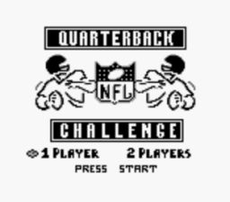 NFL Quarterback Club Gameboy Screenshot Screenshot 1
