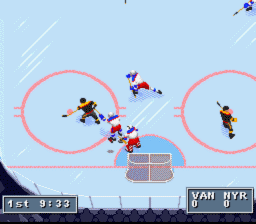NHL 95 SNES Screenshot 4