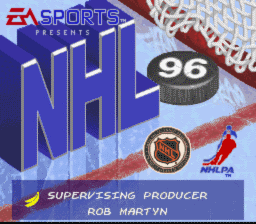 NHL 96 SNES Screenshot Screenshot 1