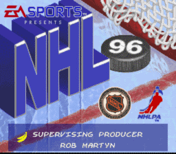 NHL 96 SNES Screenshot 1