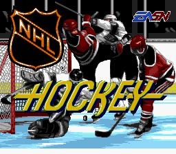 NHL Hockey Genesis Screenshot Screenshot 1