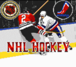 NHL Hockey Gamegear Screenshot Screenshot 1
