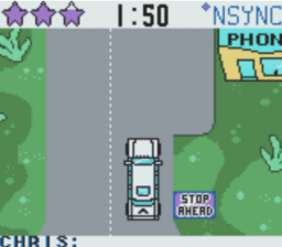 NSYNC: Get to the Show GBC Screenshot 3