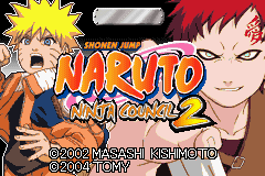 Naruto Ninja Council 2 GBA Screenshot Screenshot 1