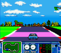 Nascar Challenge Gameboy/Gameboy Color Screenshot 2