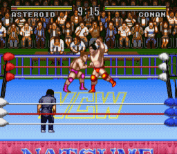 Natsume Championship Wrestling SNES Screenshot Screenshot 4