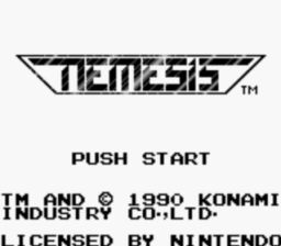 Nemesis Gameboy Screenshot Screenshot 1
