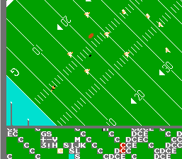 NES Play Action Football screen shot 2 2