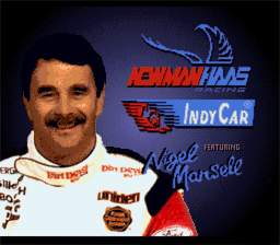Newman Haas Indycar Featuring Nigel Mansell Super Nintendo Screenshot 1