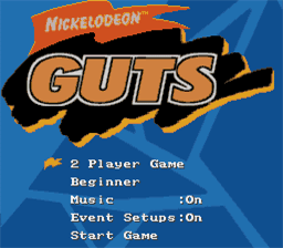 Nickelodeon Guts SNES Screenshot Screenshot 1