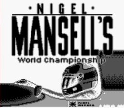 Nigel Mansell's World Championship Racing Gameboy Screenshot 1