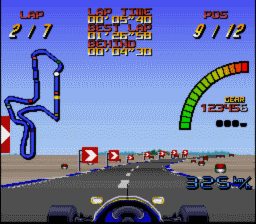 Nigel Mansell's World Championship Racing SNES Screenshot 4