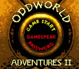 Oddworld Adventures 2 Gameboy/Gameboy Color Screenshot 1