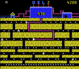 Oil's Well Colecovision Screenshot Screenshot 3