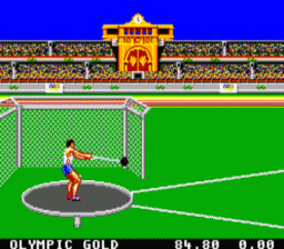 Olympic Gold Gamegear Screenshot 2