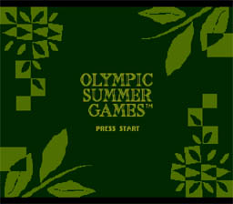 Olympic Summer Games Genesis Screenshot Screenshot 1