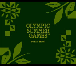 Olympic Summer Games Genesis Screenshot 1