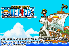 One Piece GBA Screenshot Screenshot 1