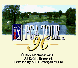 PGA Tour 96 Genesis Screenshot Screenshot 1