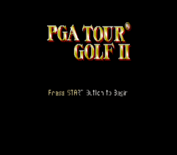 PGA Tour Golf 2 Gamegear Screenshot Screenshot 1