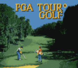 PGA Tour Golf Sega GameGear Screenshot 1