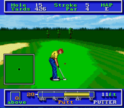 PGA Tour Golf SNES Screenshot 3