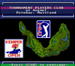 PGA Tour Golf SNES Screenshot 4