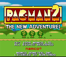 Pac-Man 2: The New Adventures Super Nintendo Screenshot 1